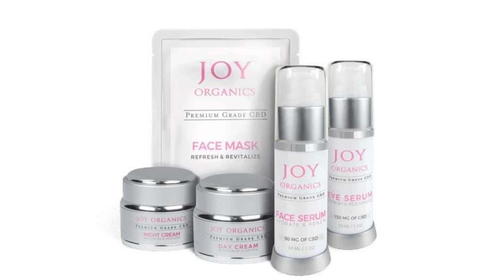 joy organics CBD skincare bundle