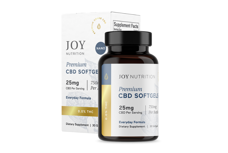 Joy Organics CBD Softgels