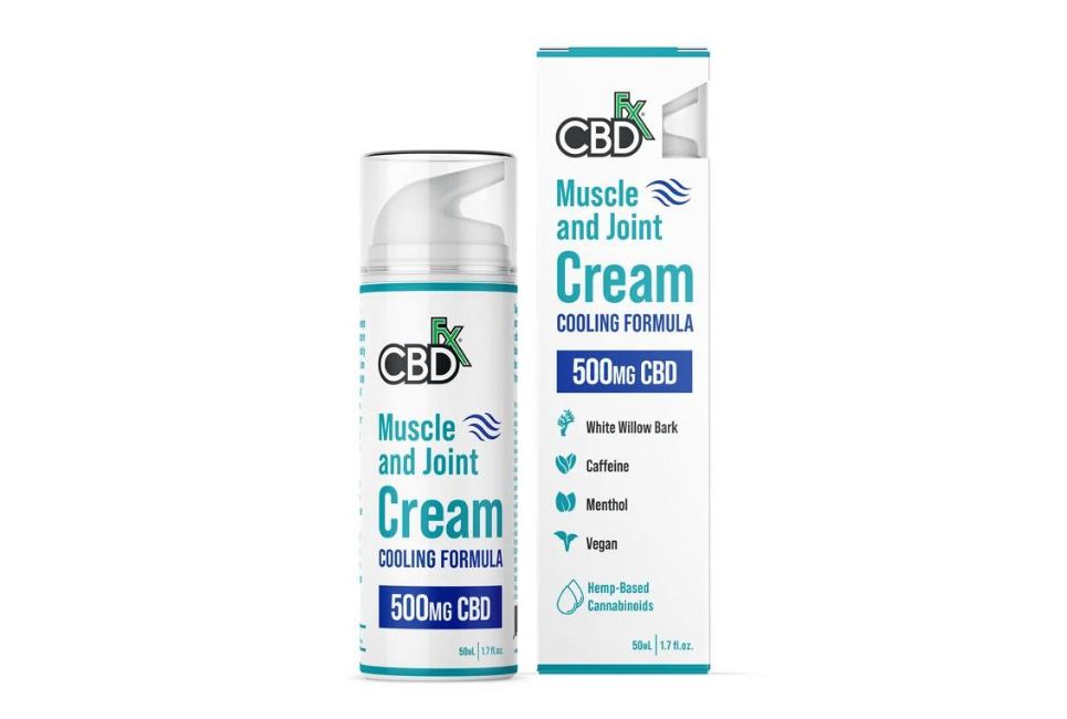 CBDfx Cream for Muscle & Joint: Cooling Formula 