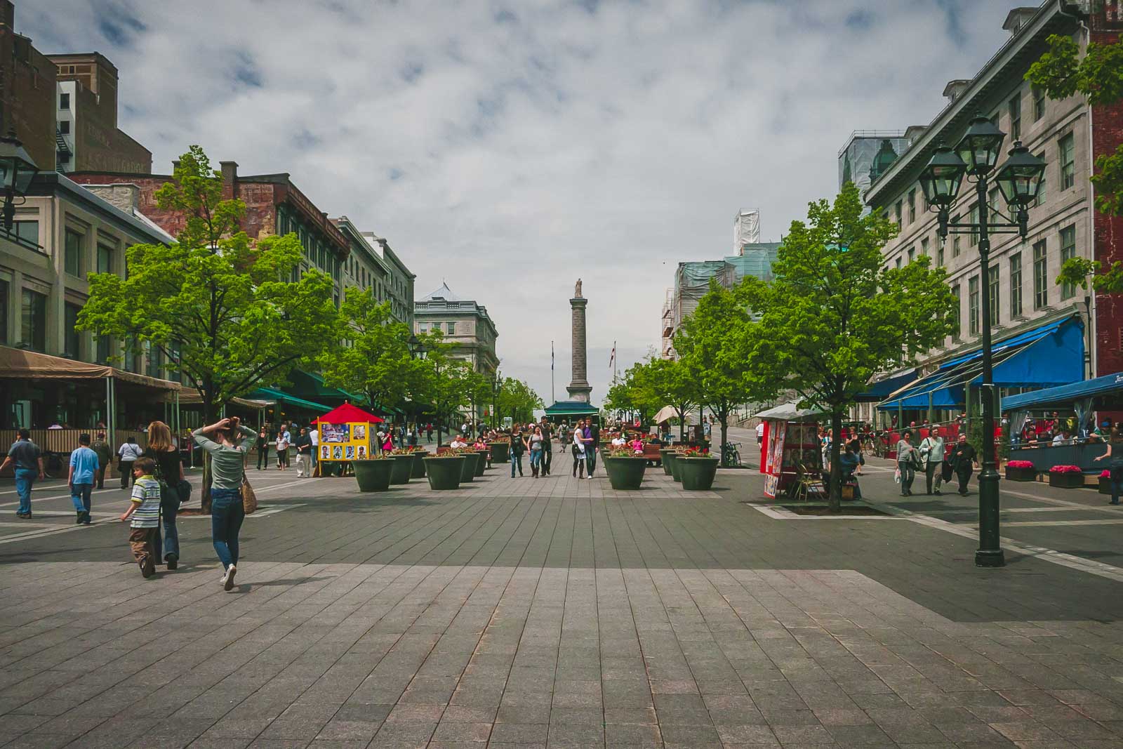 Place Jaques Cartier in Montreal Quebec