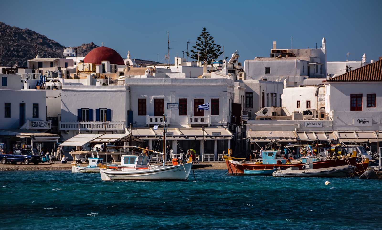 How to get to Mykonos Greece