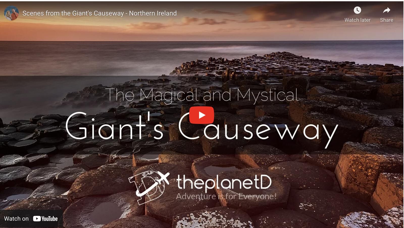 northern ireland things to do giant's causeway video