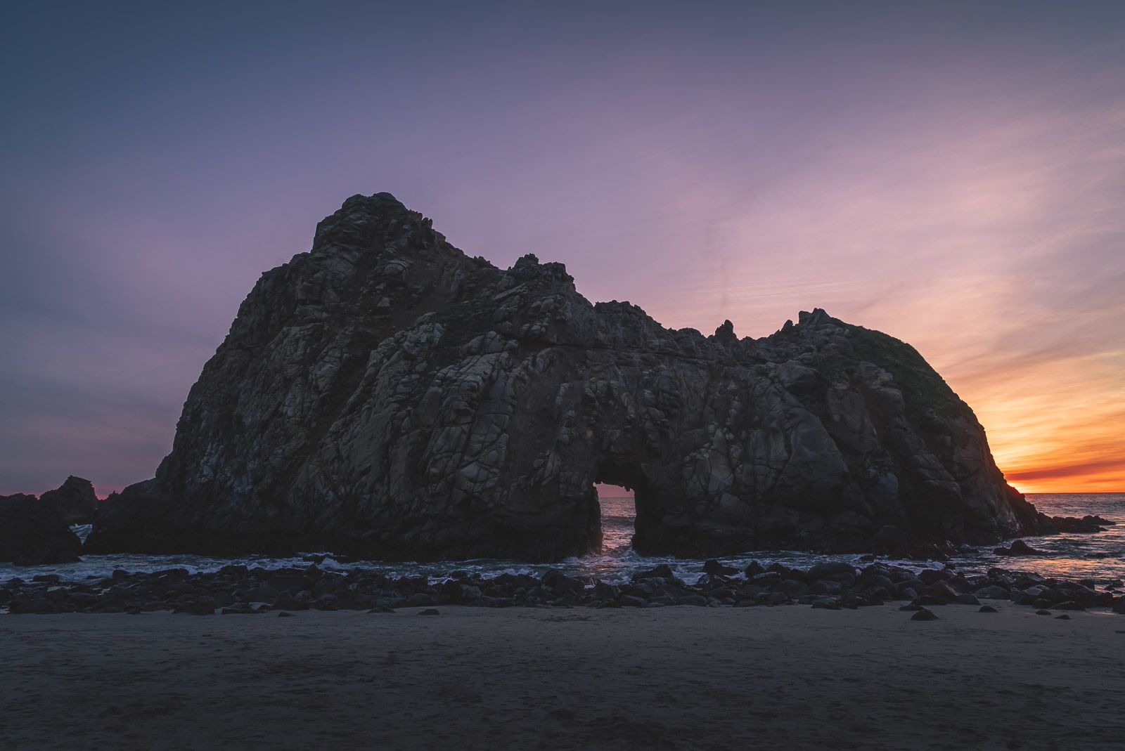 Big Sur things to do Pfeiffer Beach Arch