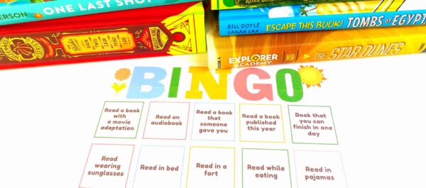 Printable Children's Reading Bingo Game