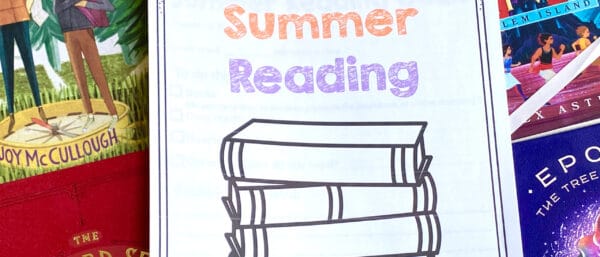 Free Summer Reading Printable Pack for Kids Ages 6-13