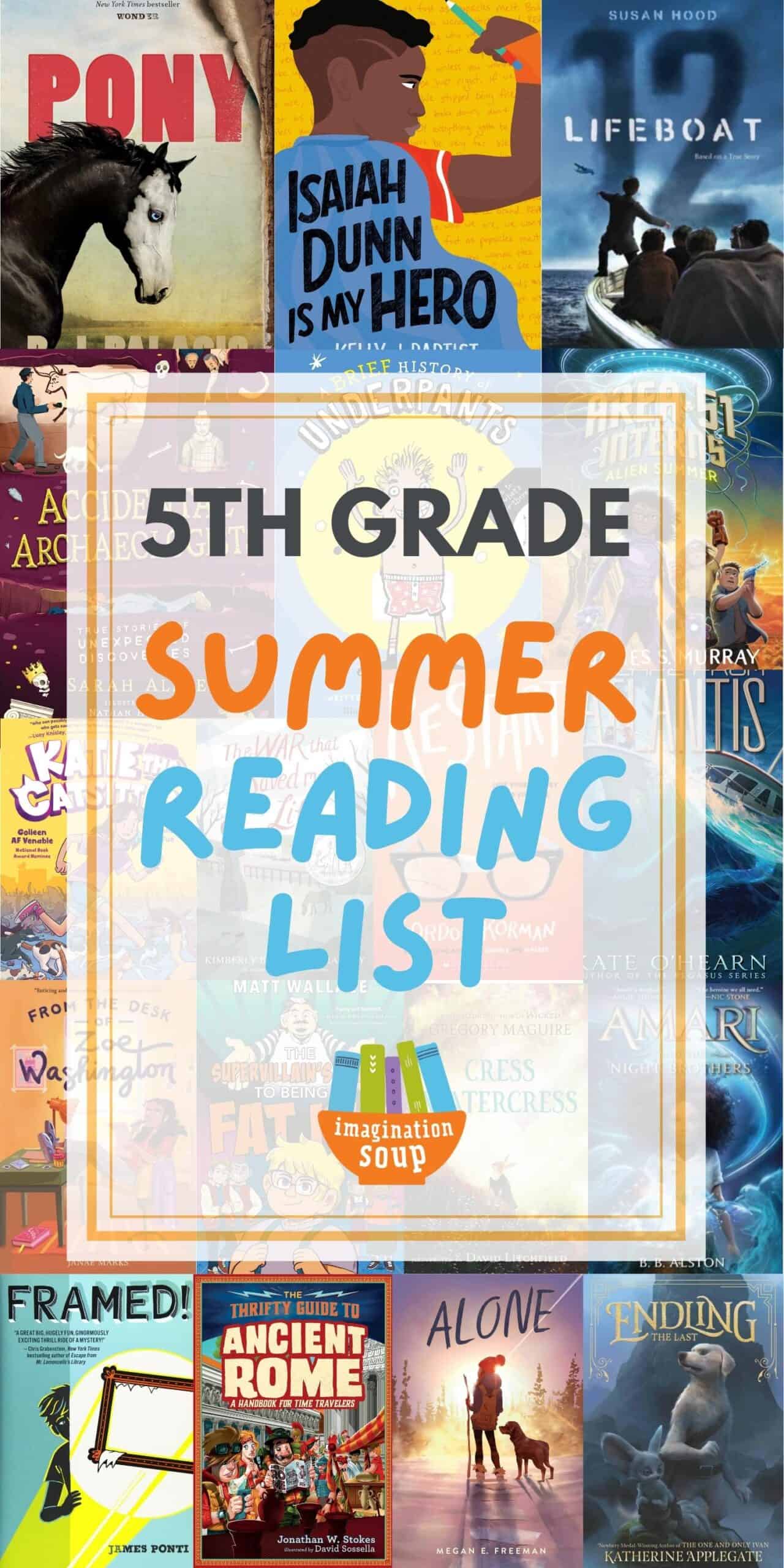5th grade summer reading list
