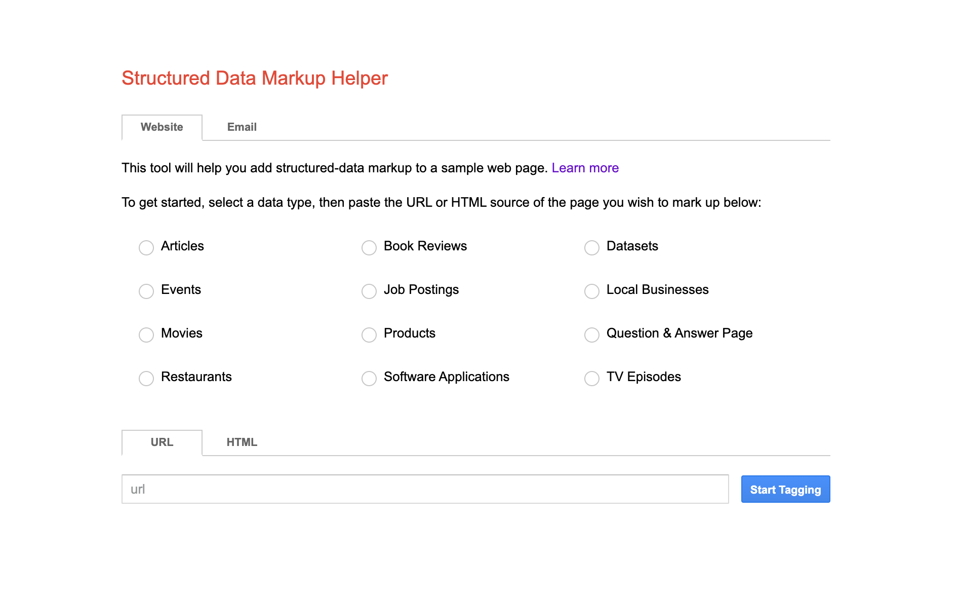 Best Structured Data Testing Tool: Google Structured Data Markup Assistant