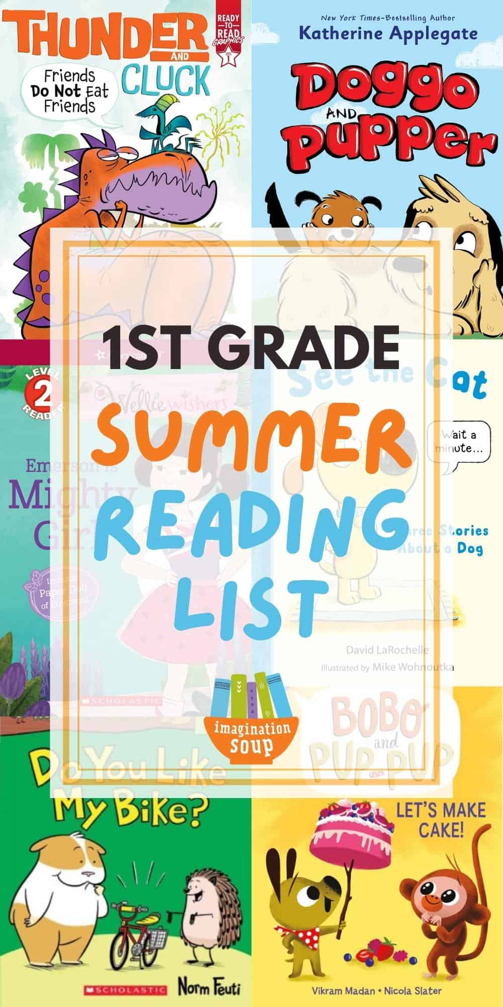 First grade summer reading list