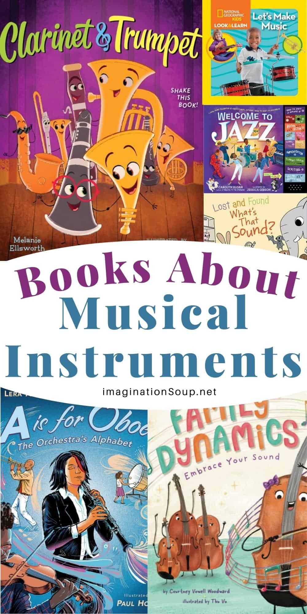 Children's books about musical instruments