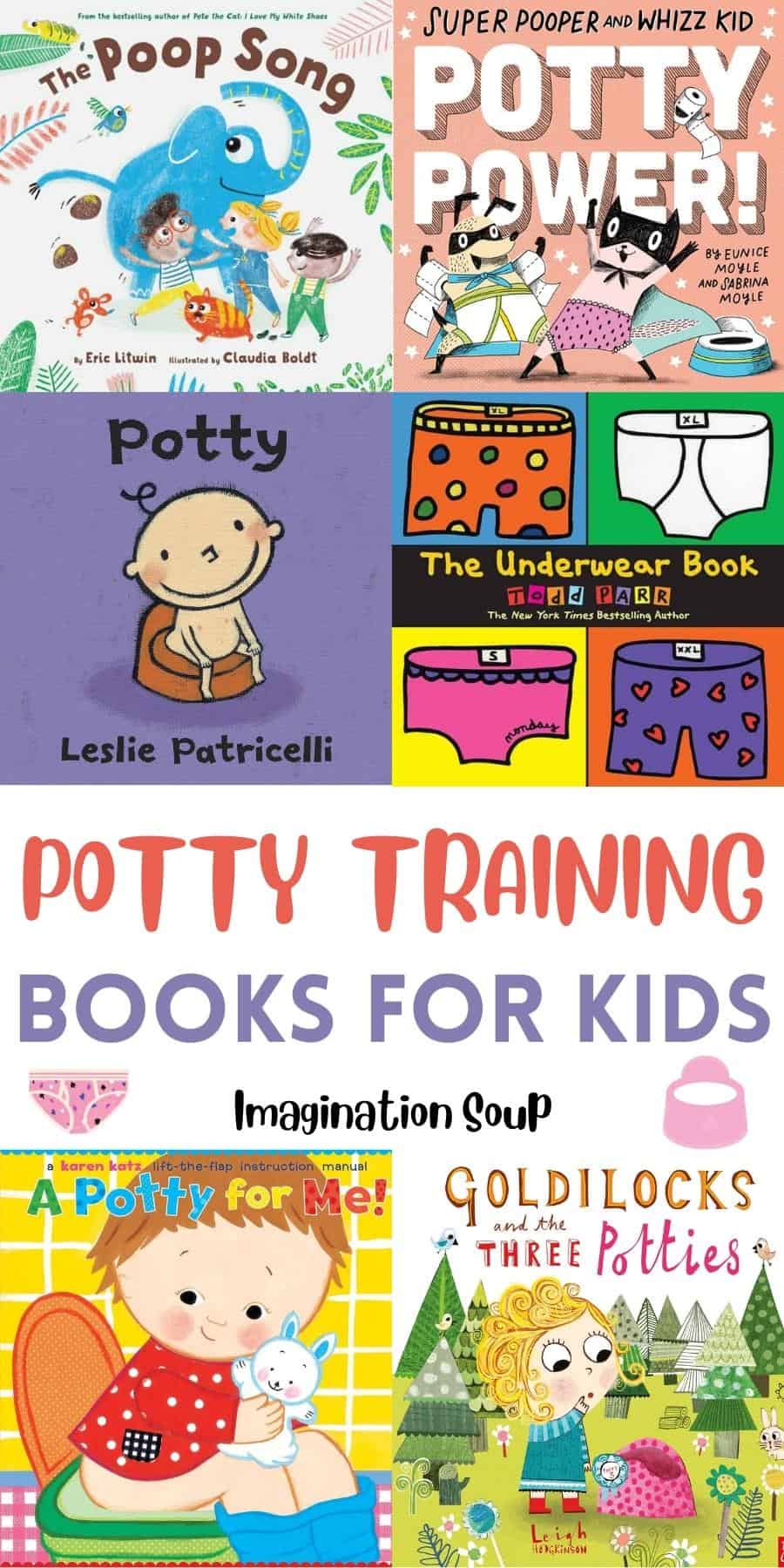Children's toilet training books 