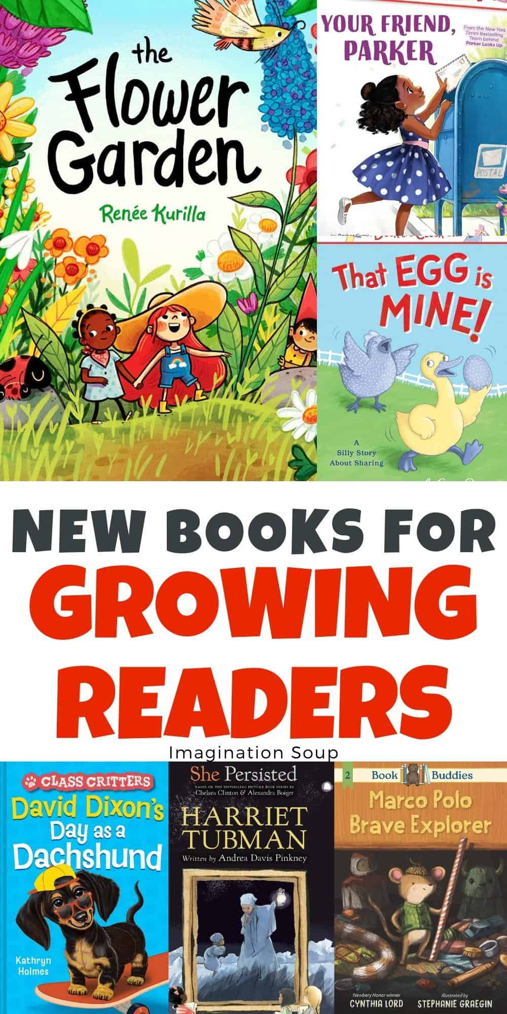 New Book for Growing Readers, April 2022