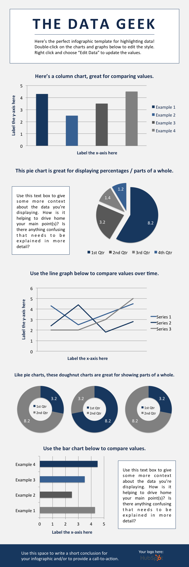 The Data Geek infographic template