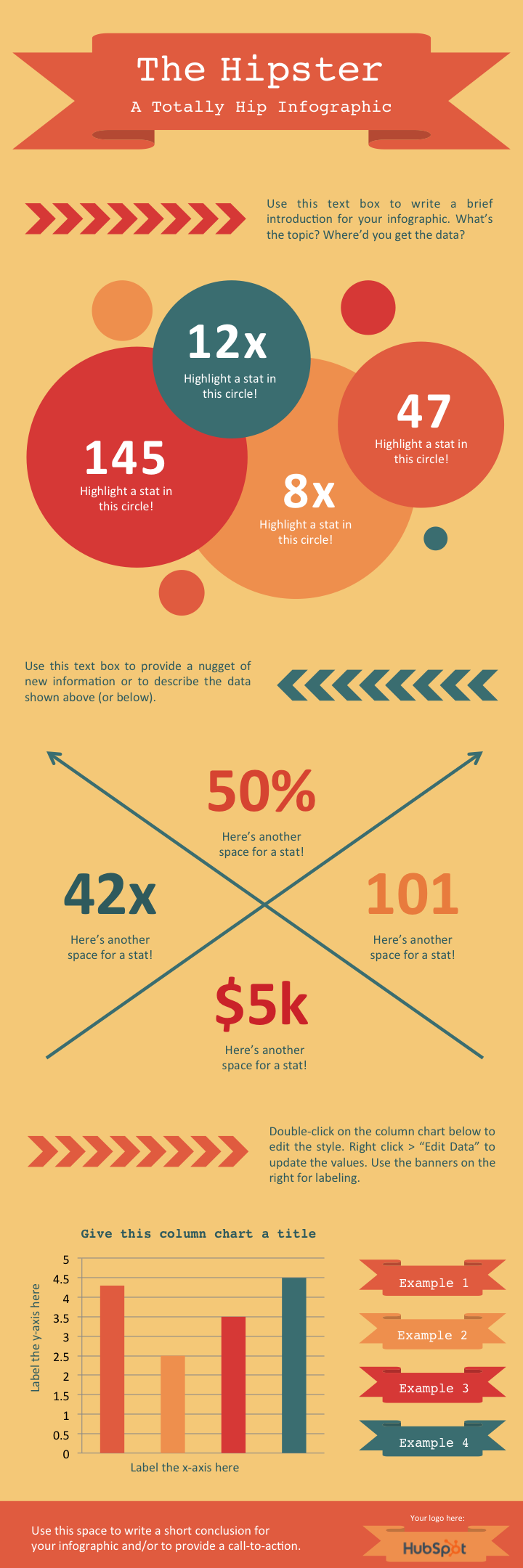 The Hipster infographic template