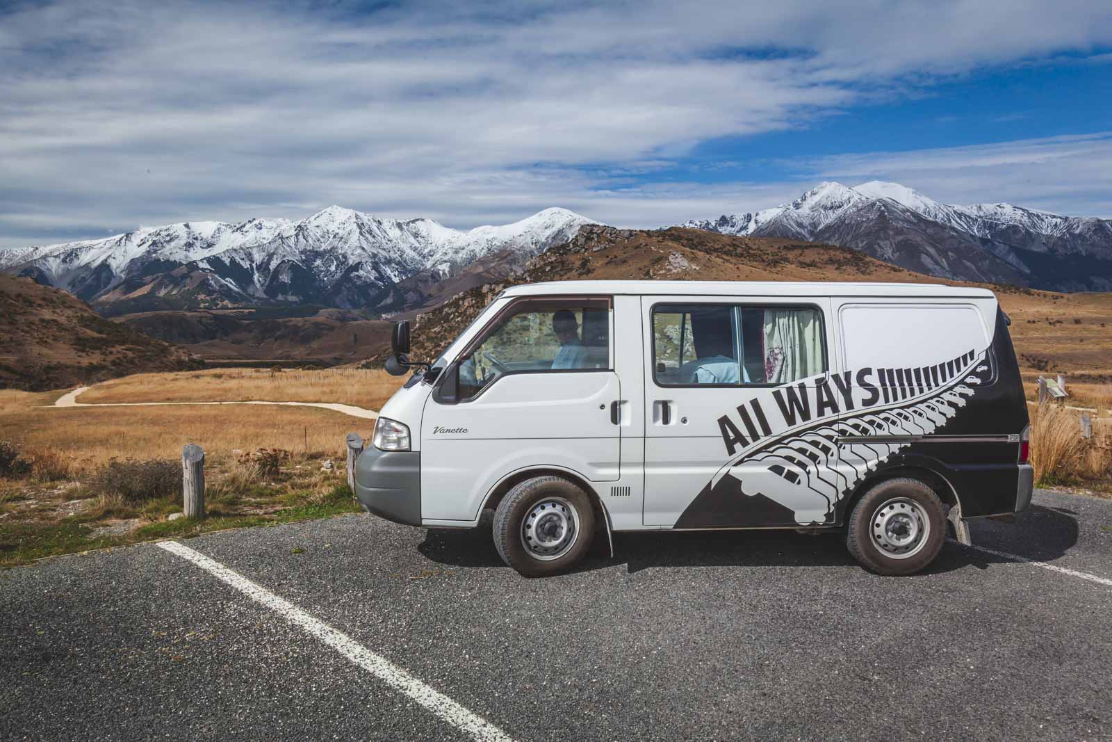 How to get around New Zealand in a Camper Van