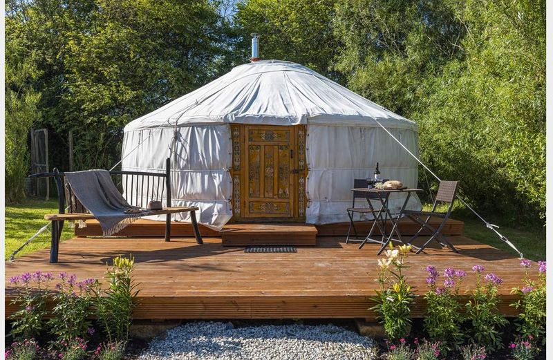 Whistler yurts glamping in the UK