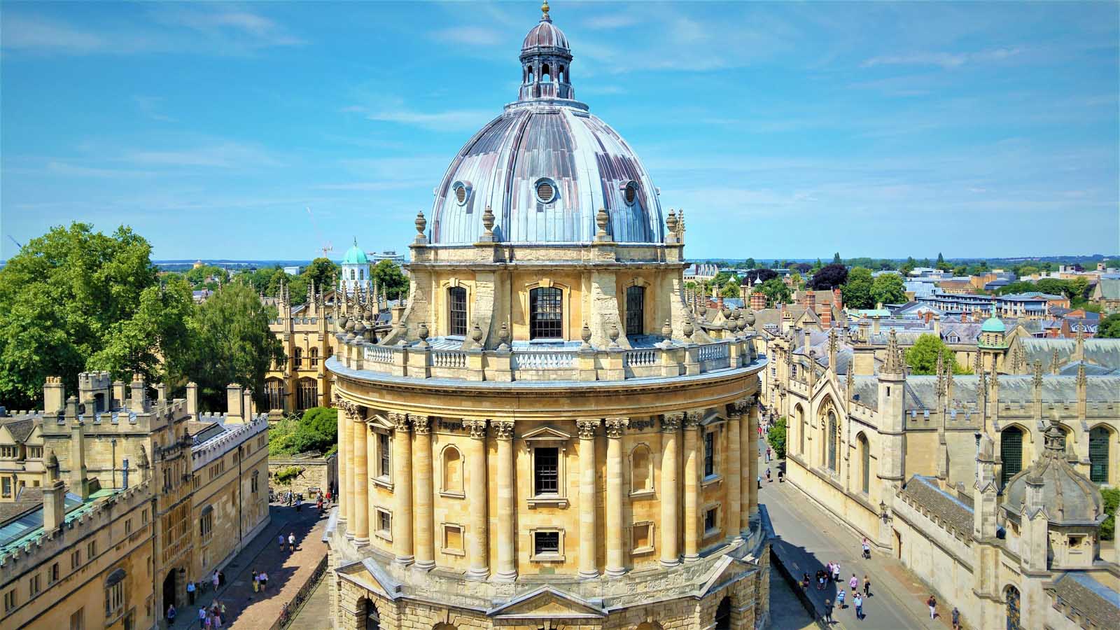 City of Oxford in England