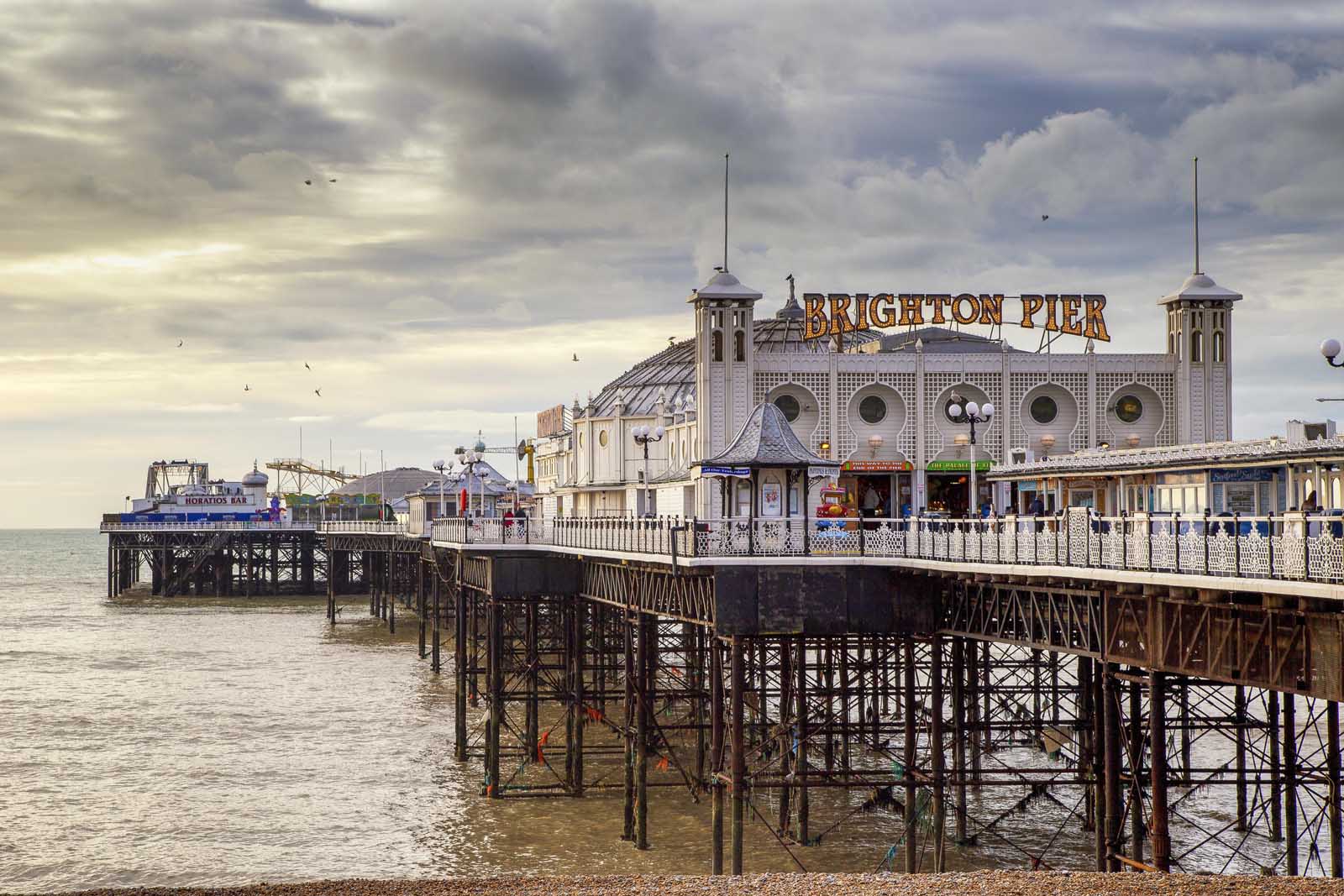 City of Brighton in England