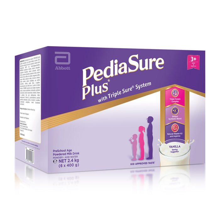Pediasure Plus Vanilla 3.6kg for Kids 3+ 3 Pack