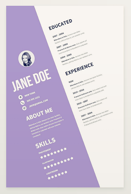 Best Resume Templates: Graphics and Adventures