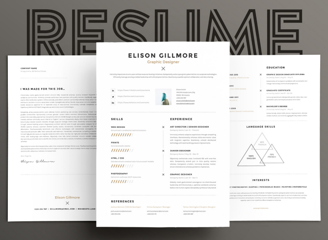 Best Resume Template: Clean and Modern Resume