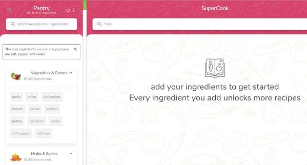 supercook website to cure boredom