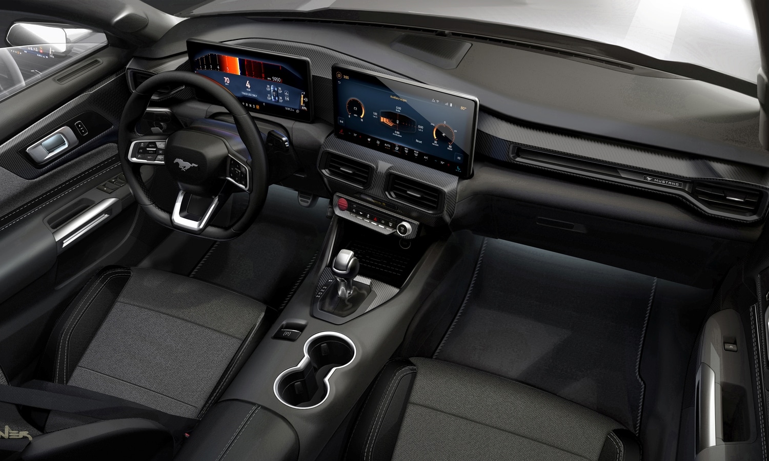 2024 Ford Mustang interior design